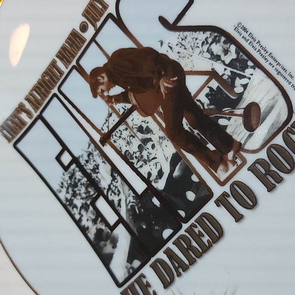 Vintage Elvis He Dared to Rock | That's Alright Mama| Decorative Plate - Picture 4 of 7